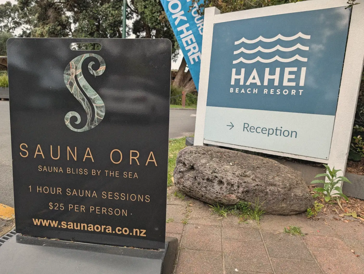Sauna Ora at Hahei Beach Resort